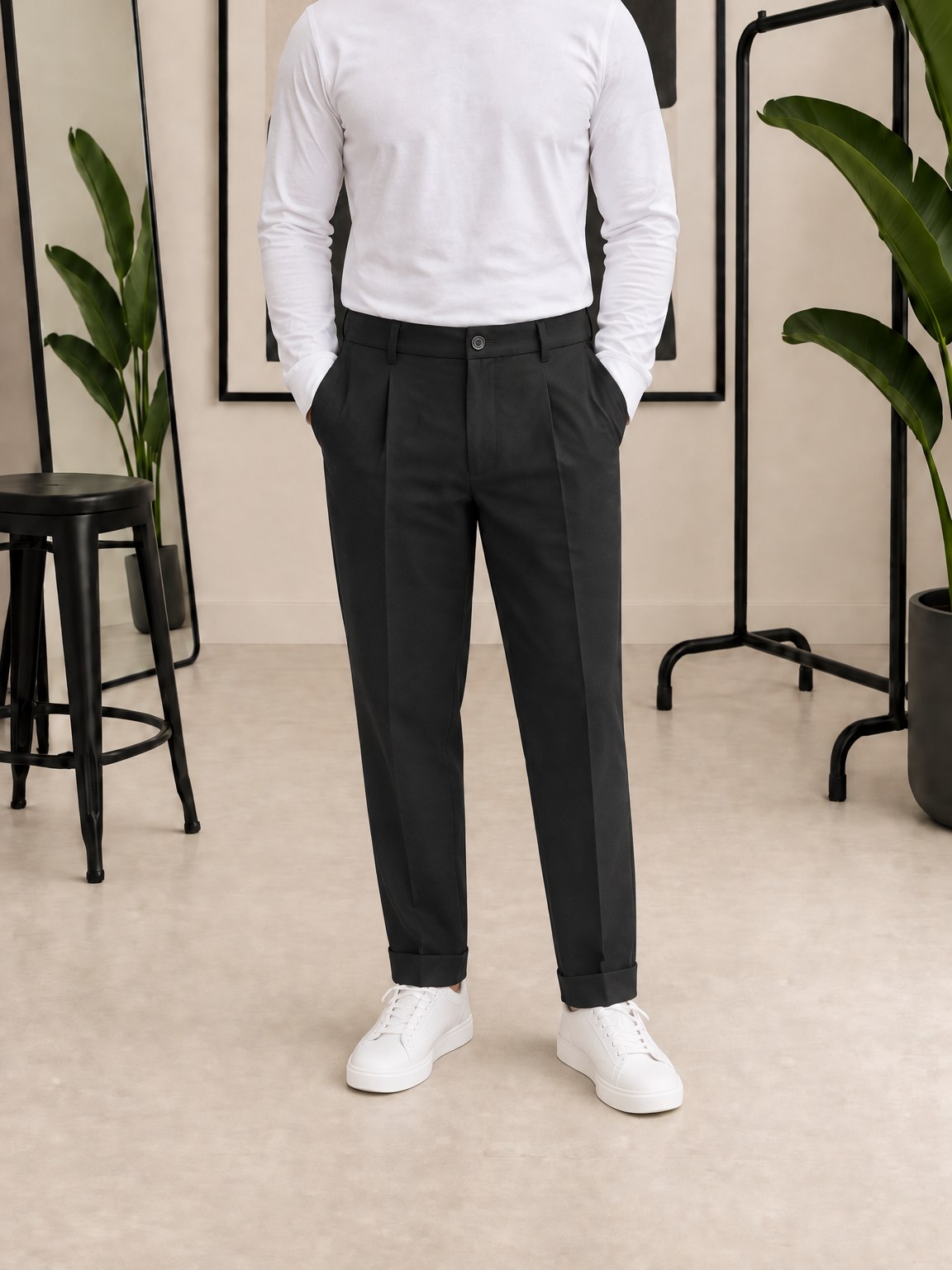 PANTALONI SLIM SOLDIER