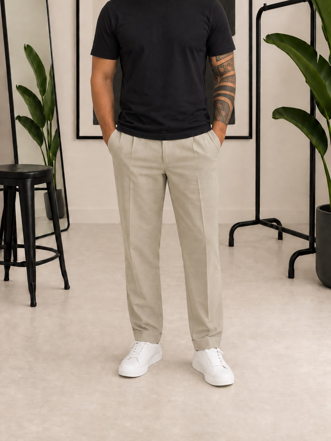 PANTALONI SLIM SOLDIER