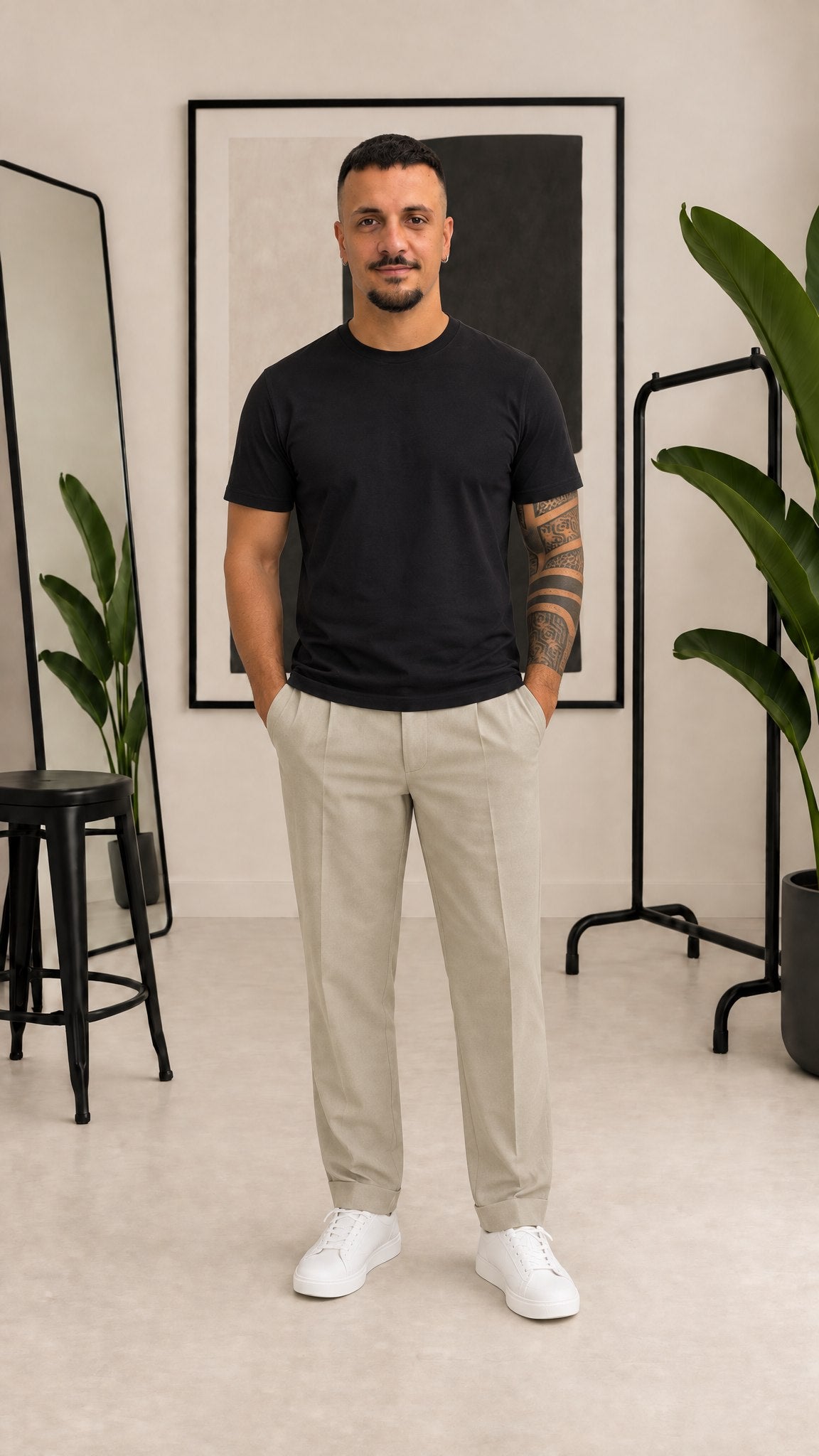 PANTALONI SLIM SOLDIER