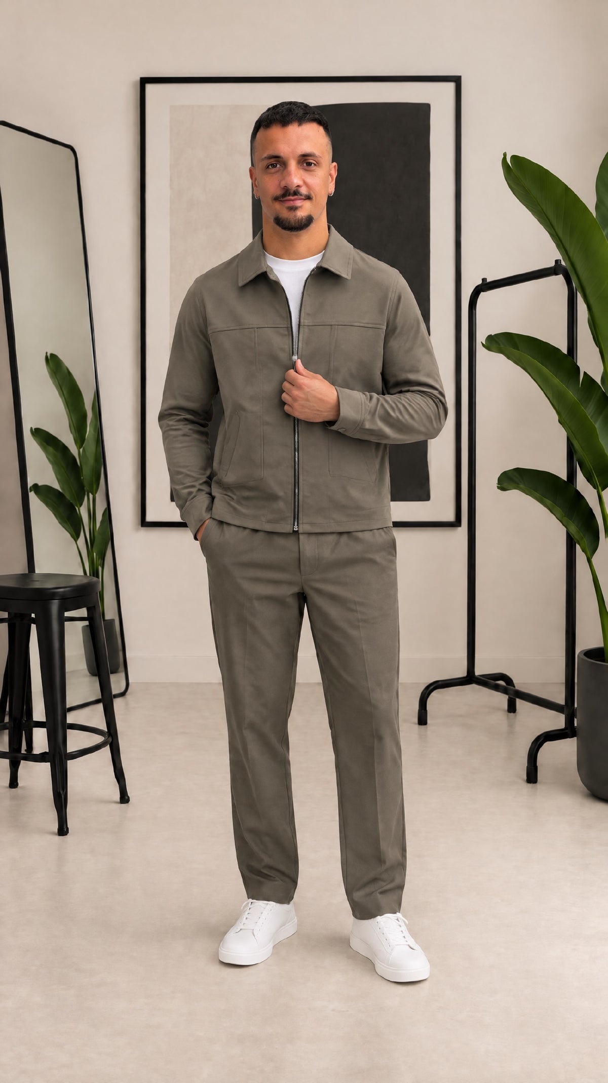 SOLDIER ZIP-UP SUIT