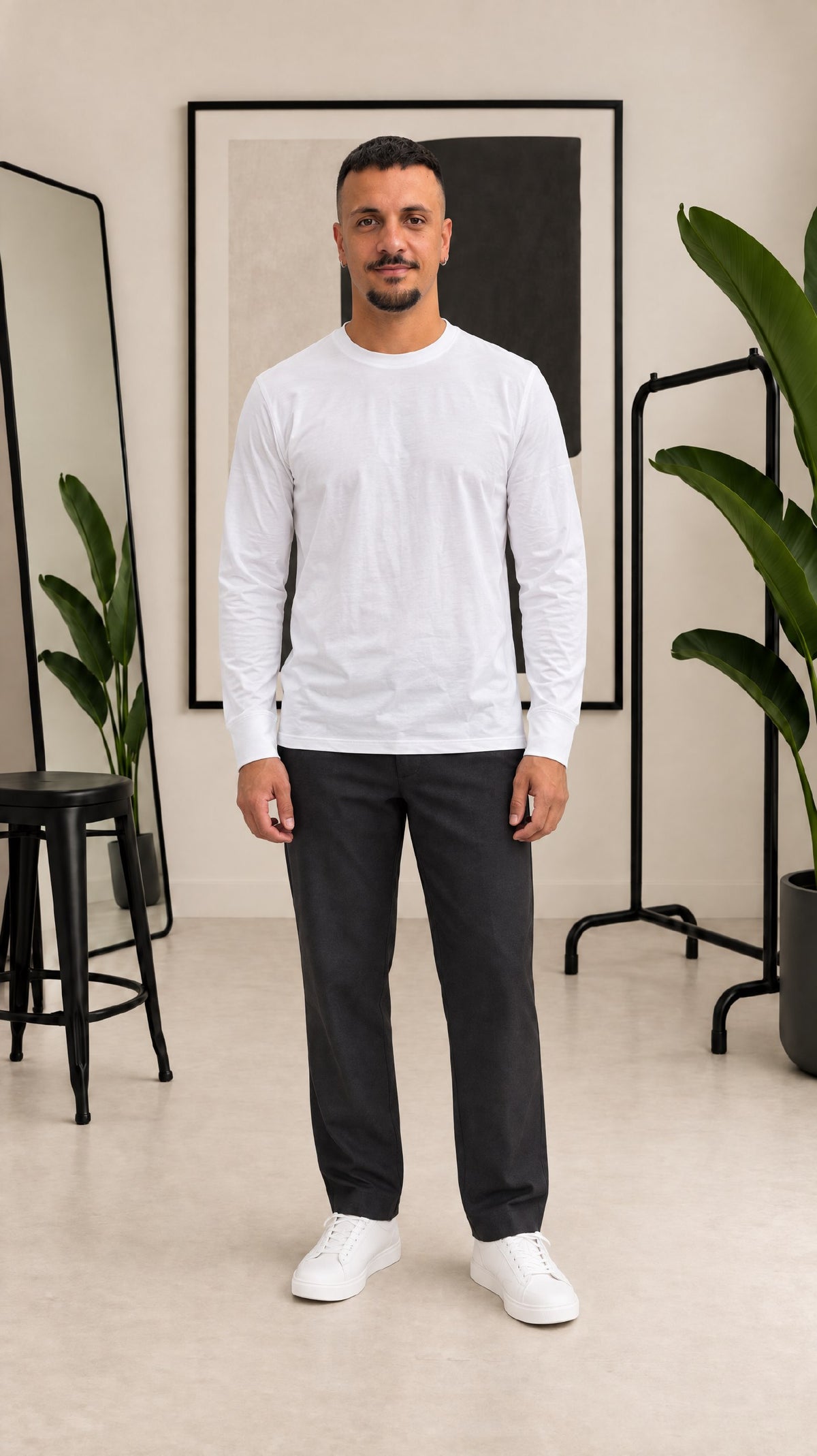 T-SHIRT A MANICA LUNGA PRIMO EMPORIO