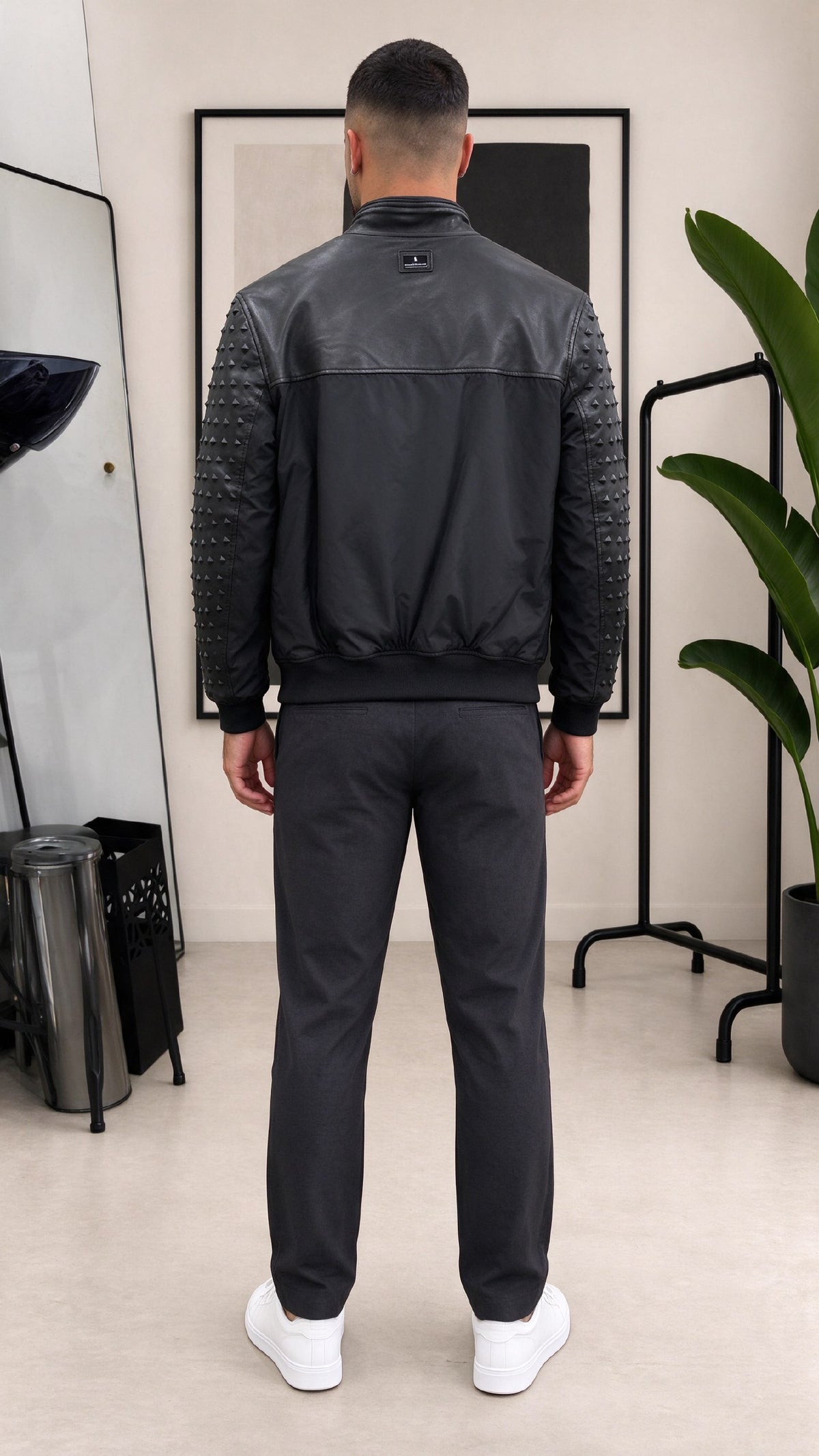 GIUBBOTTO IN PELLE SOLDIER