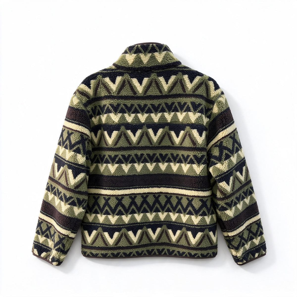 GIACCA IN PILE GEOMETRICA SUPERDRY