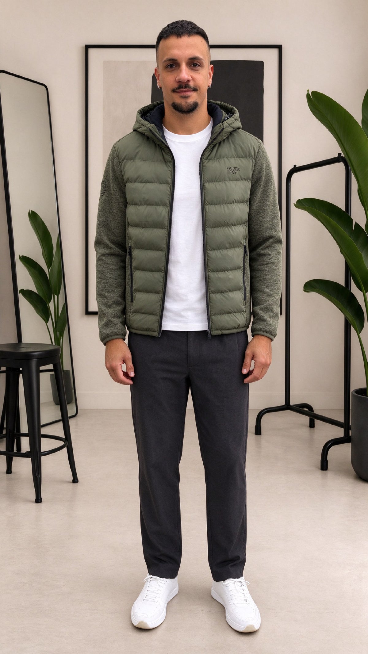 GIUBBINO CON CAPPUCCIO SUPERDRY