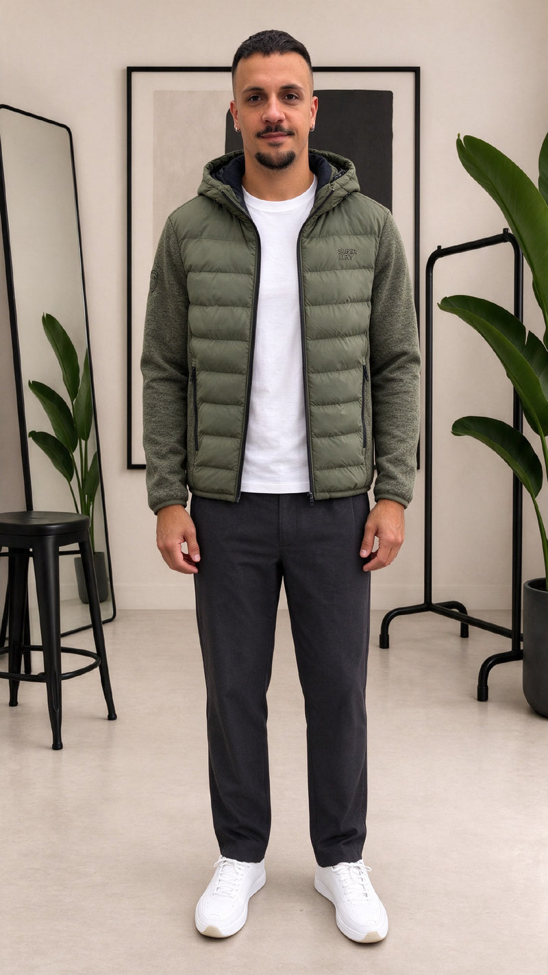 GIUBBINO CON CAPPUCCIO SUPERDRY