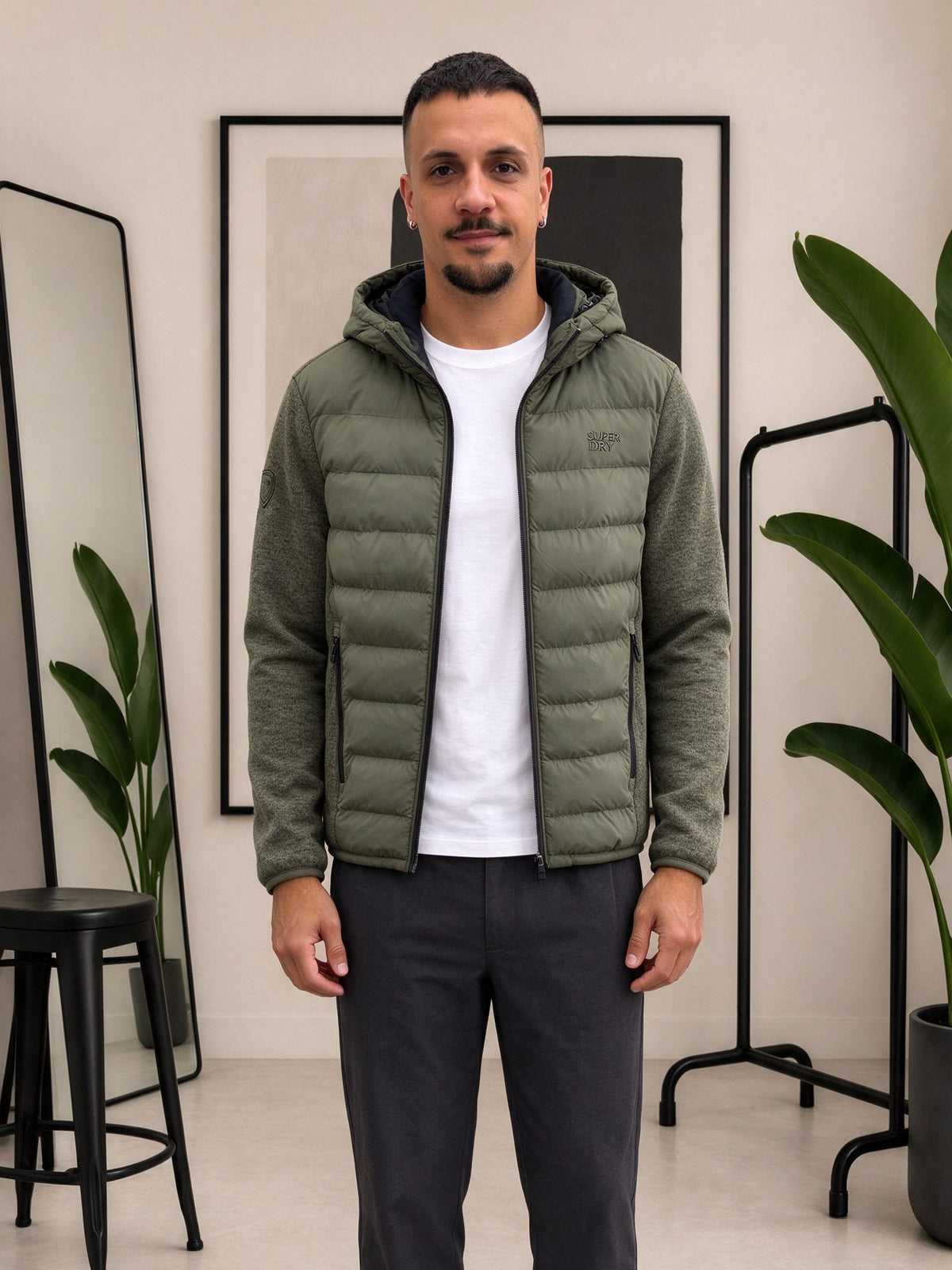 GIUBBINO CON CAPPUCCIO SUPERDRY