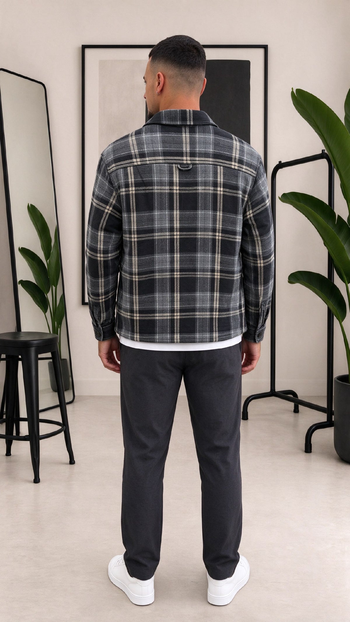 GIACCA IN PILE A QUADRONI SUPERDRY