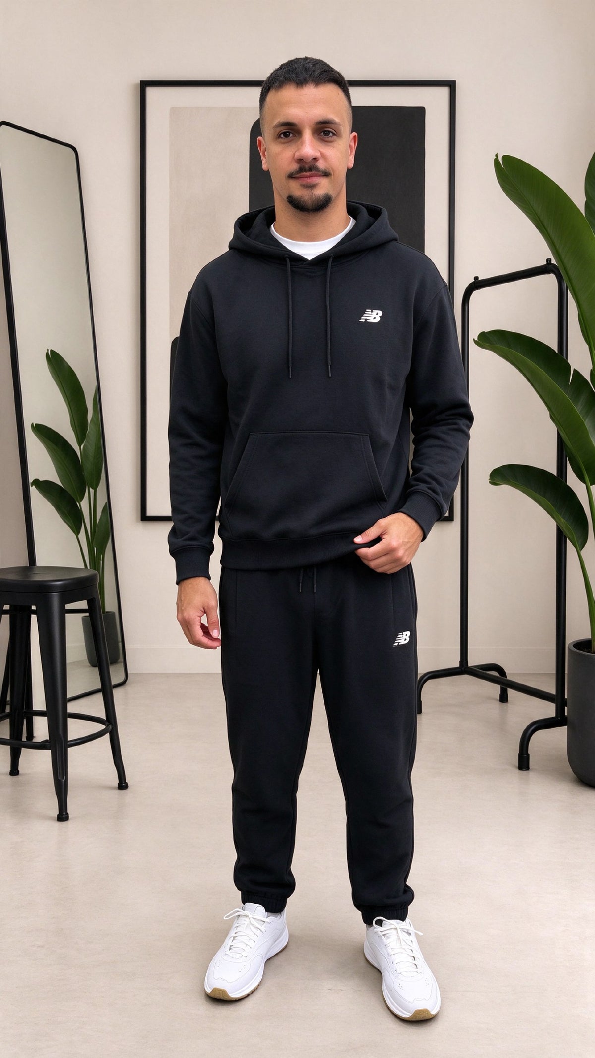 TUTA CON CAPPUCCIO NEW BALANCE